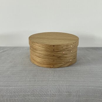 #2 ナラ　シェイカーボックス　ラウンド（円）