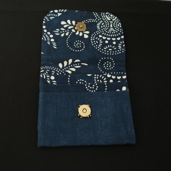 藍染めバッグ、袋　＃70