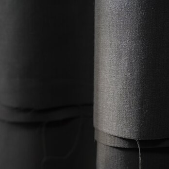 【尾州ウール100%】ワイドタック長袖シャツ