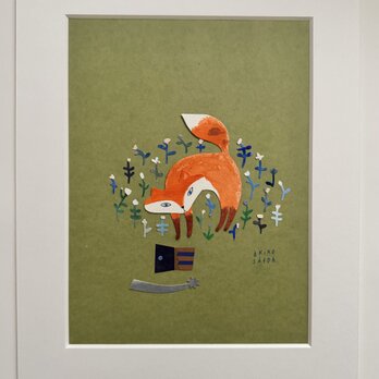 「次の扉へ」切り紙原画作品