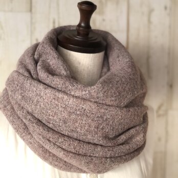 ボリュームたっぷり❣️タムニットのふんわりスヌード❤️ラベンダー⚠️一点ものです‼️