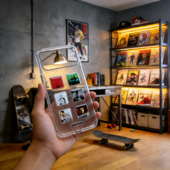 個性的クリアスマホケース ユニークデザイン クリアタイプ アート感覚 韓国風 Galaxy Pixel iPhone 全機種対応