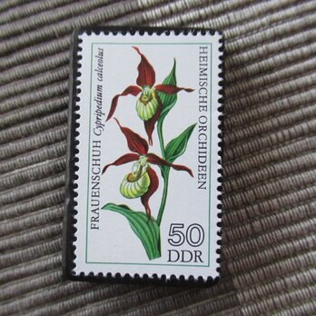 ドイツ　花切手ブローチ10744