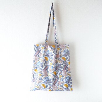 blockprint totebag -3- / ブロックプリント トートバッグ