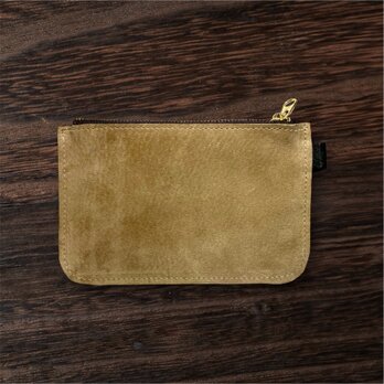 ピッグスエードのポーチ