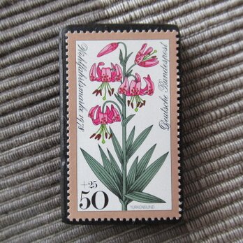 ドイツ　花切手ブローチ10753