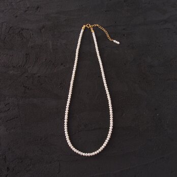 【K14gf】Baby Pearl Necklace／ベビーパールネックレス