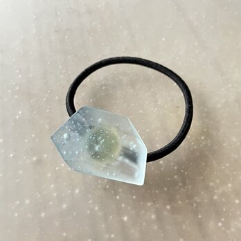 ーMINAMOー ガラスのヘアゴム / aqua2