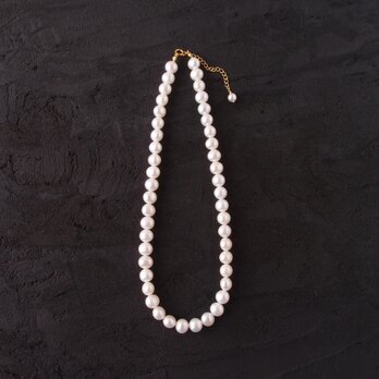 【K14gf】Brilliant Pearl Necklace／八面光パールネックレス