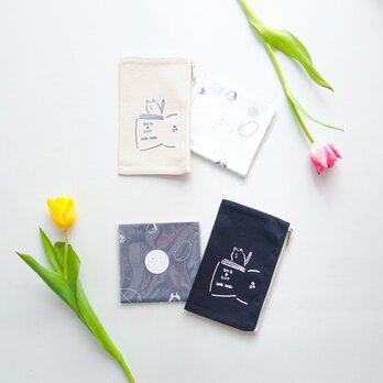 neko! ポーチとハンカチのニャー！セット