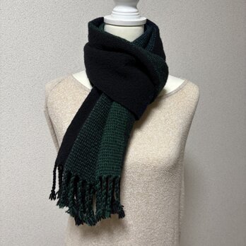 【手織り】ウールのマフラー・送料無料・