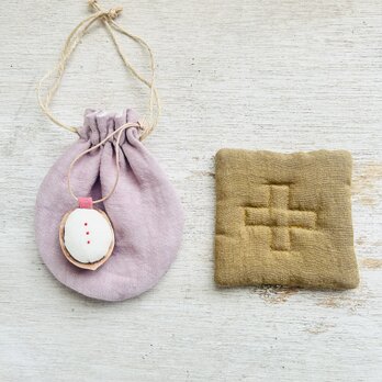天日干しリネンの小物たち