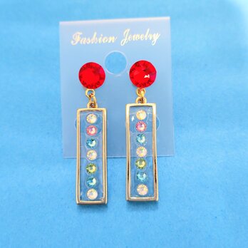 Luce ルビーのピアス