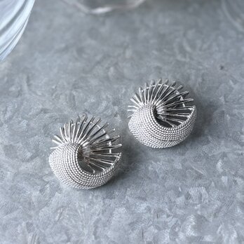 YS105-【 Sarah Coventry 】サラコベントリー・ヴィンテージイヤリング "Tailored Swirl"