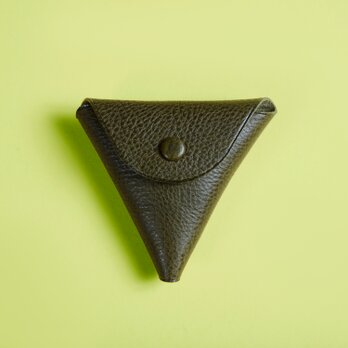 三角コインケース（グリーン）【R-023-MBX】