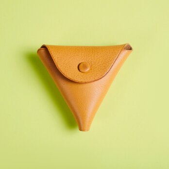 三角コインケース（イエロー）【R-023-MBX】