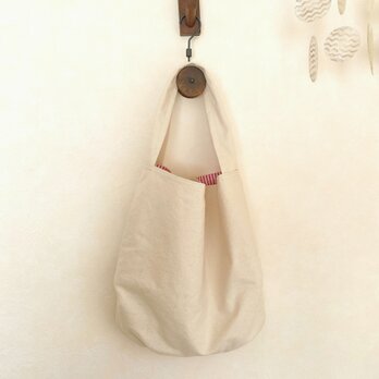 ワンハンドルトートバッグ/11号帆布/きなり