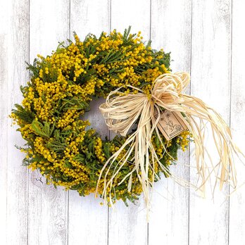 ミモザ・イタリア産ミランドールのリース