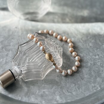 BMA1-【 MARVELLA 】マーヴェラ・ヴィンテージブレスレット Faux Pearl Seashell Clasp