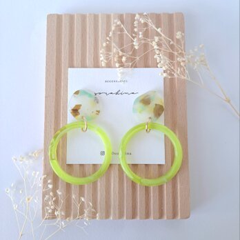 ★c　"Color in everyday life…"　春　初夏　大人ピアス／イヤリングe