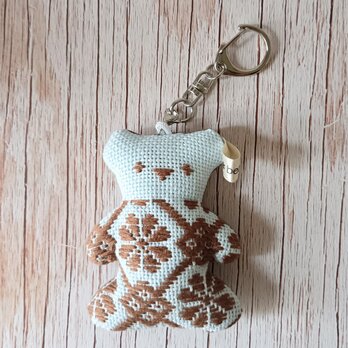 【キーホルダー】こぎんの妖精・うさこぐま　凪