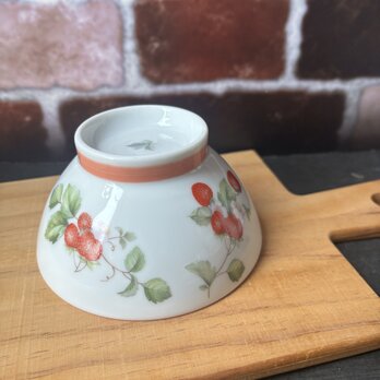 いちご　茶碗　飯碗