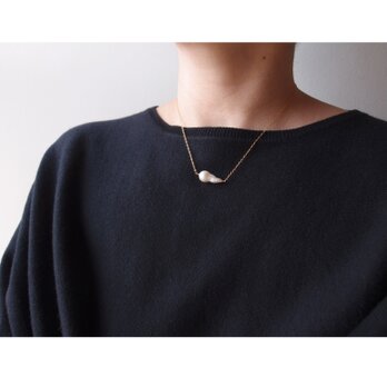【K14gf】Baby Oyster Pearl Necklace／ベビーオイスターパール チェーンネックレス