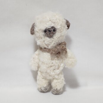 小さな子羊さん (あみぐるみ)