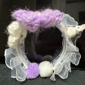 うさぎさんもオシャレしよう(՞  ܸ. .ܸ՞)︎