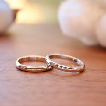 シンプル マリッジリング