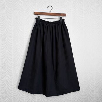 オーガニックWガーゼ◇ギャザースカート◇釜もみ仕立てでふっくら