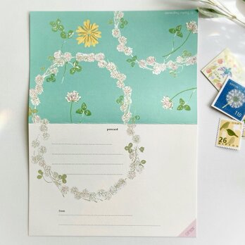 クローバーの花環　シークレットカード