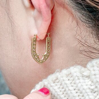 Rivet U Arch  /馬蹄ピアス《送料無料》/両耳用