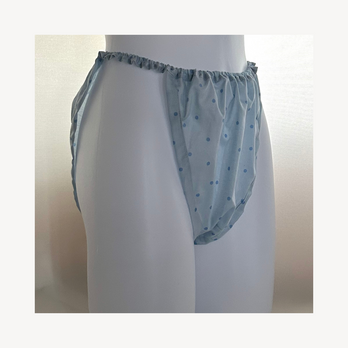 エアリーショーツ｜ライトブルードット