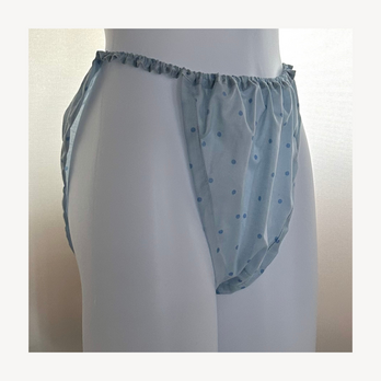 エアリーショーツ｜ライトブルードット