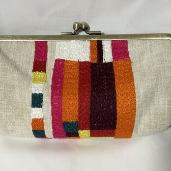 イギリス iliv 社　ARTURO シンプル　がま口長財布　　