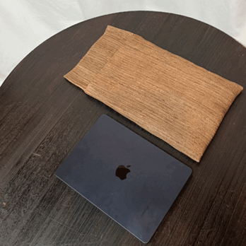 ノートパソコン柿渋染めケースK26005