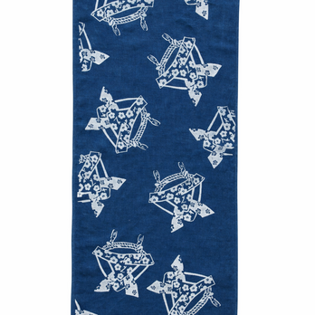 藍染　手拭い　＜兜＞　端午の節句　出産祝い