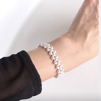 bliss  クリスタルパール ブレスレット