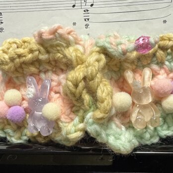 うさぎさん用春色可愛いケープ