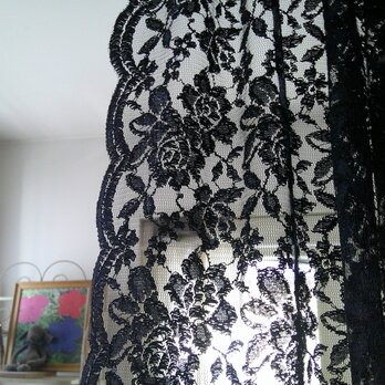 花刺繍×tulle caféstyle