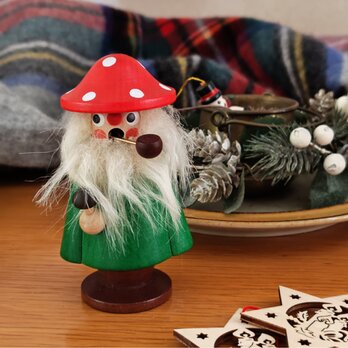 Christian Ulbricht｜Seiffener Nussknackerhaus｜香炉人形｜小人｜新品