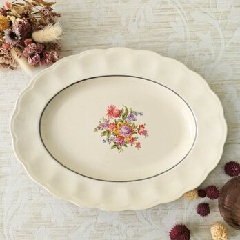 GUSTAVSBERG｜ROSE MARIE｜グスタフスベリ｜ローズマリー｜オーバルプレート｜スウェーデン