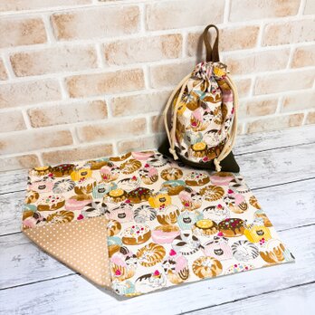 給食２点セット　【アニマルブレッド】