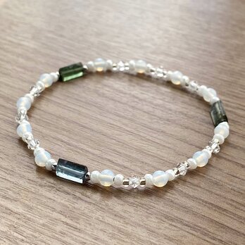 ブルーグリーン トルマリン ブレスレット