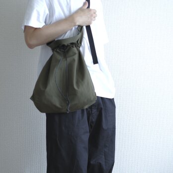 frame bag size  Lナイロンサコッシュ olive