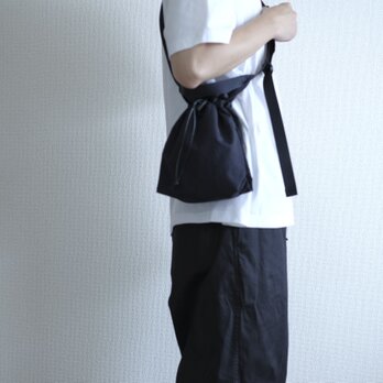 frame bag  size Mナイロンサコッシュ kuro