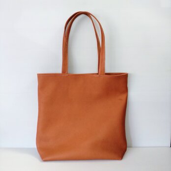 ◇新作◇本革トートバッグ◇本革◇ハンドメイド◇受注製作◇Lサイズ◇マグネットタイプ◇ブラウン◇