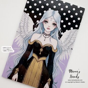 《天使だった私》☘️優しさを思い出す  天使の記憶 カード お財布 スマホに入る オラクルカード  お守り プラスチック製