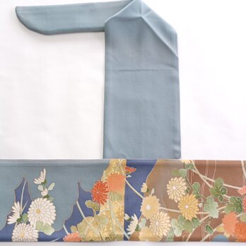 弓巻き　グレー色留 　和花